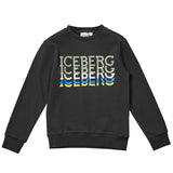 ICEBERG Ombre Ice Logo Sweatshirt