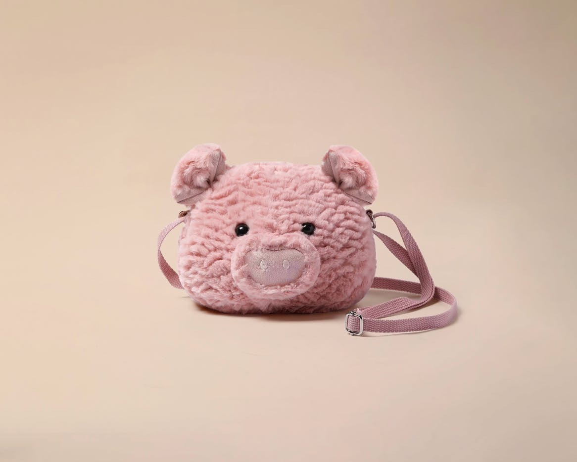 McHugs Pig Plush Shoulder Bag 20cm