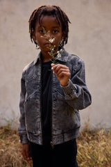 Denim Starburst Jacket