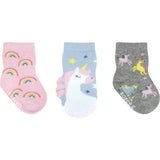 Believe In Magic 3-Pack Baby Socks in Pastel