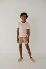 Boy's Twill Beach Shorts Desert Sage