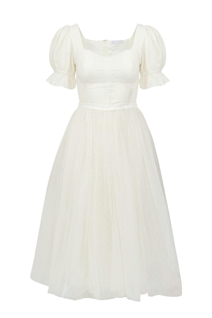 Ballerina Dress in White