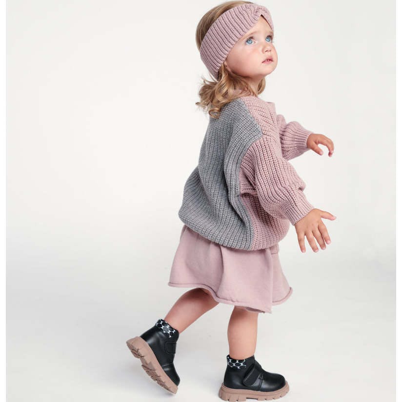 Chunky Ribbed Knit Elasticized Headband