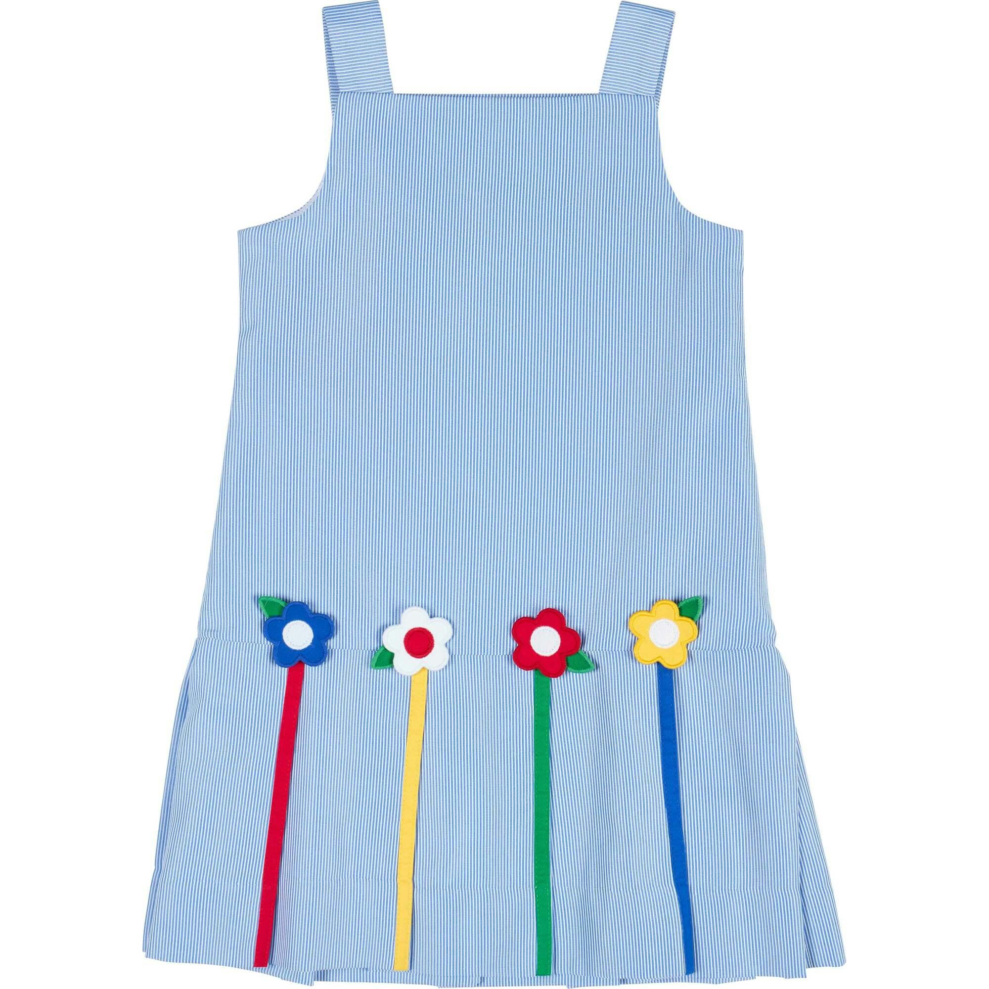 Junior Cord Dress With Flowers