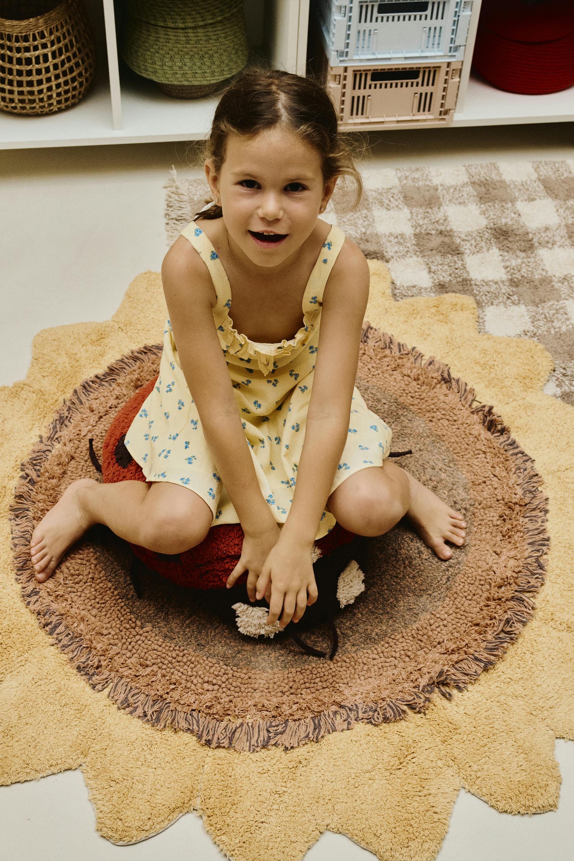 Washable Rug Sunflower