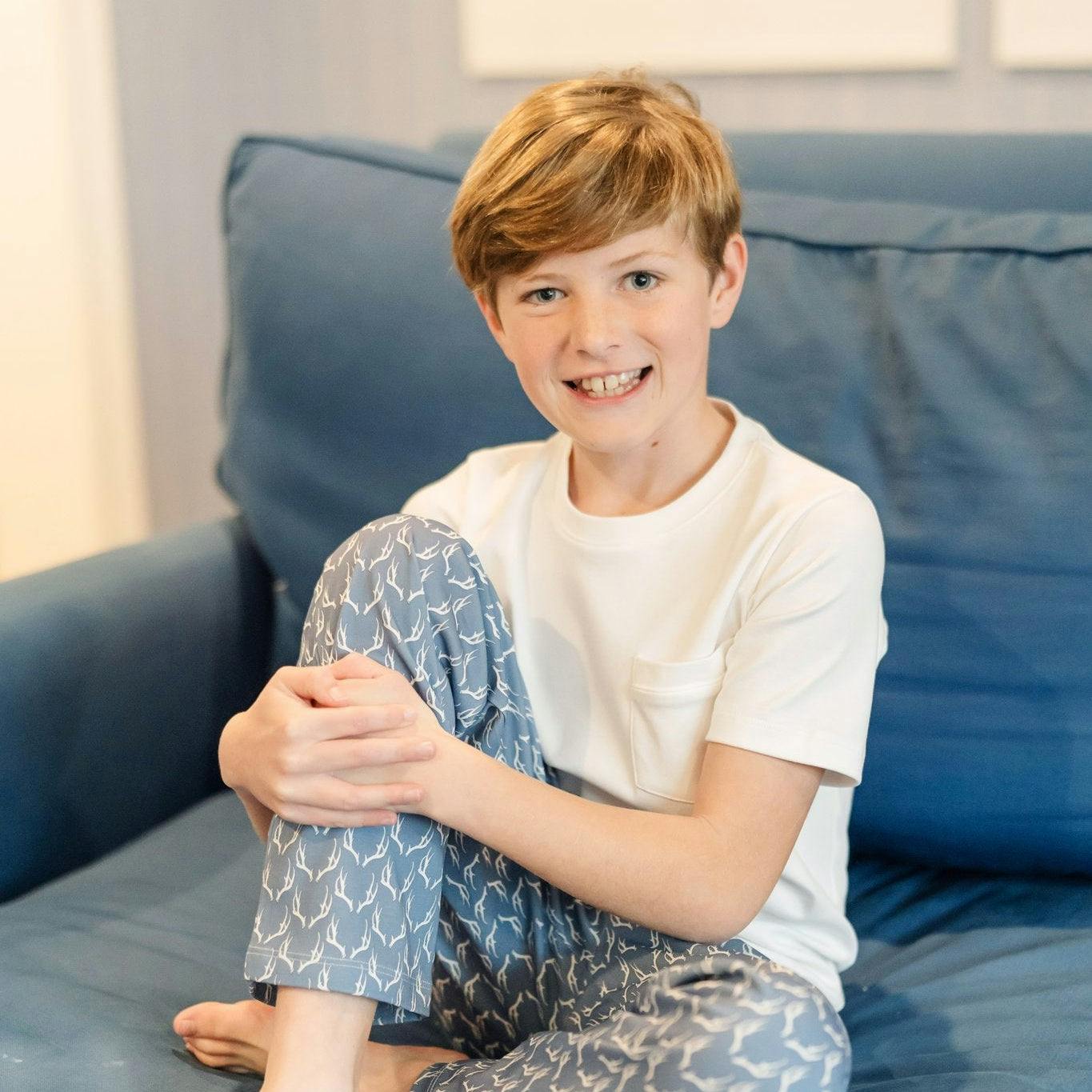 Beckett Boys' Hangout Pant - Rustic Antlers
