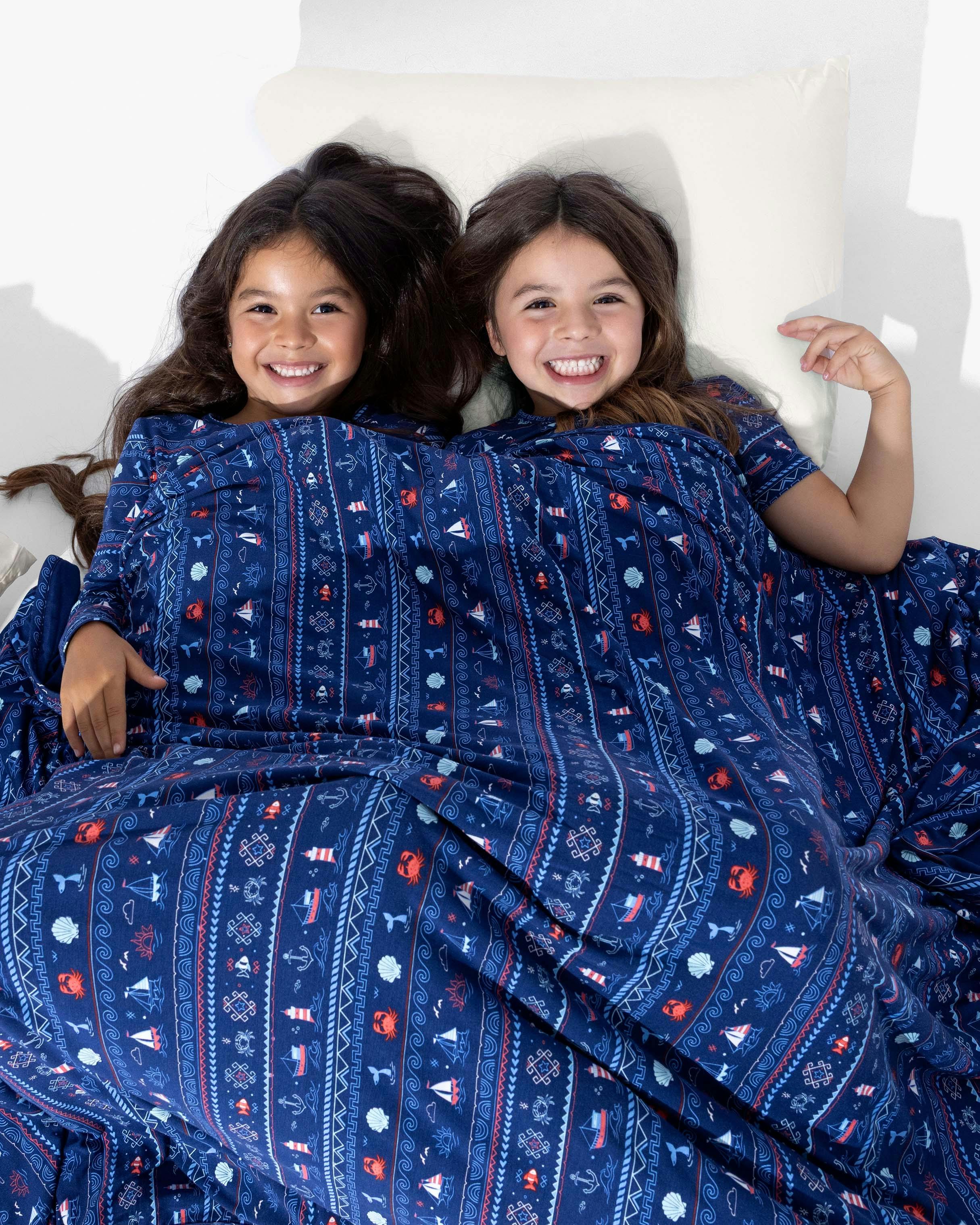 Sail Away Fair Isle Bamboo Blanket