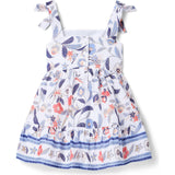 Floral Bow Strap Dress