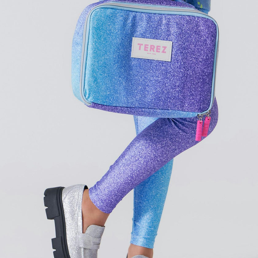 Girls 2-Way Zipper Handle Lunchbox