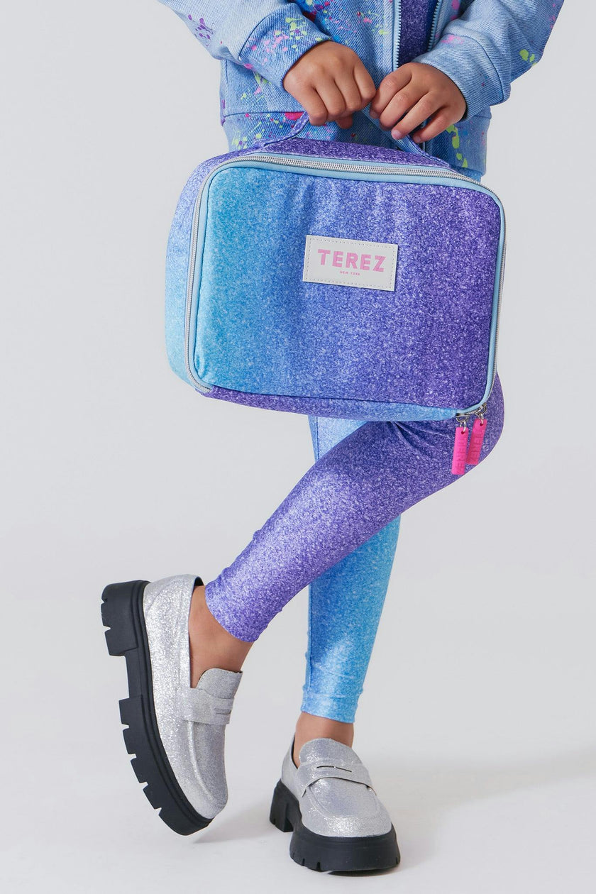 Girls 2-Way Zipper Handle Lunchbox