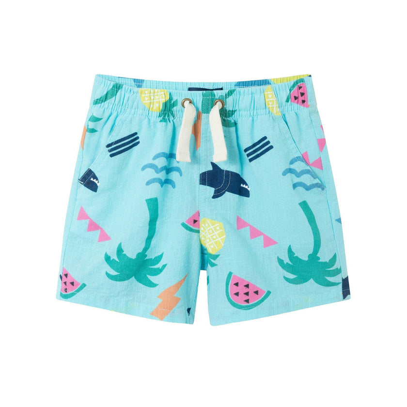 Kids 2-Piece Fun Print Matching Buttondown Set