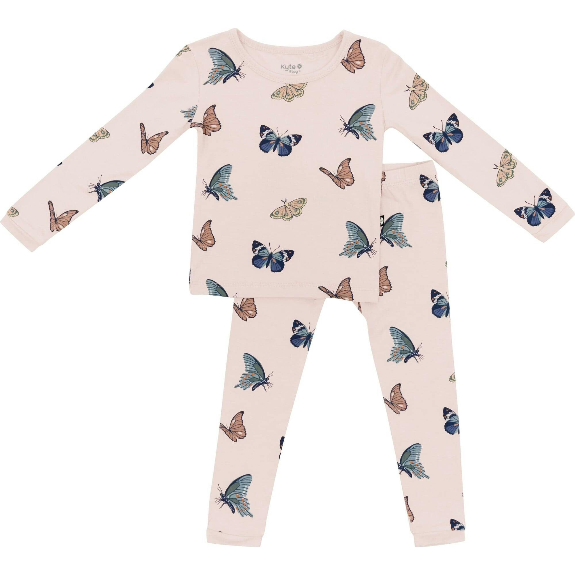 Long Sleeve Toddler Pajama in Blush, Pink
