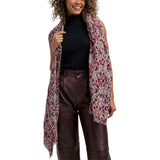 Karen Aster Floral Scarf