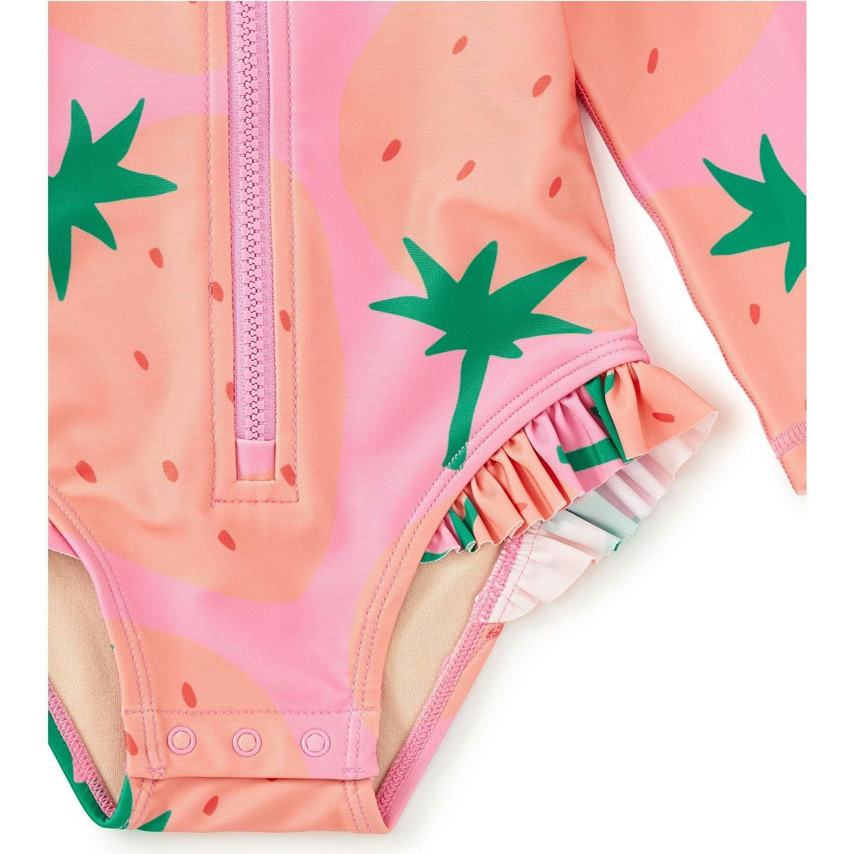 Rash Guard Baby Swimsuit, Pink