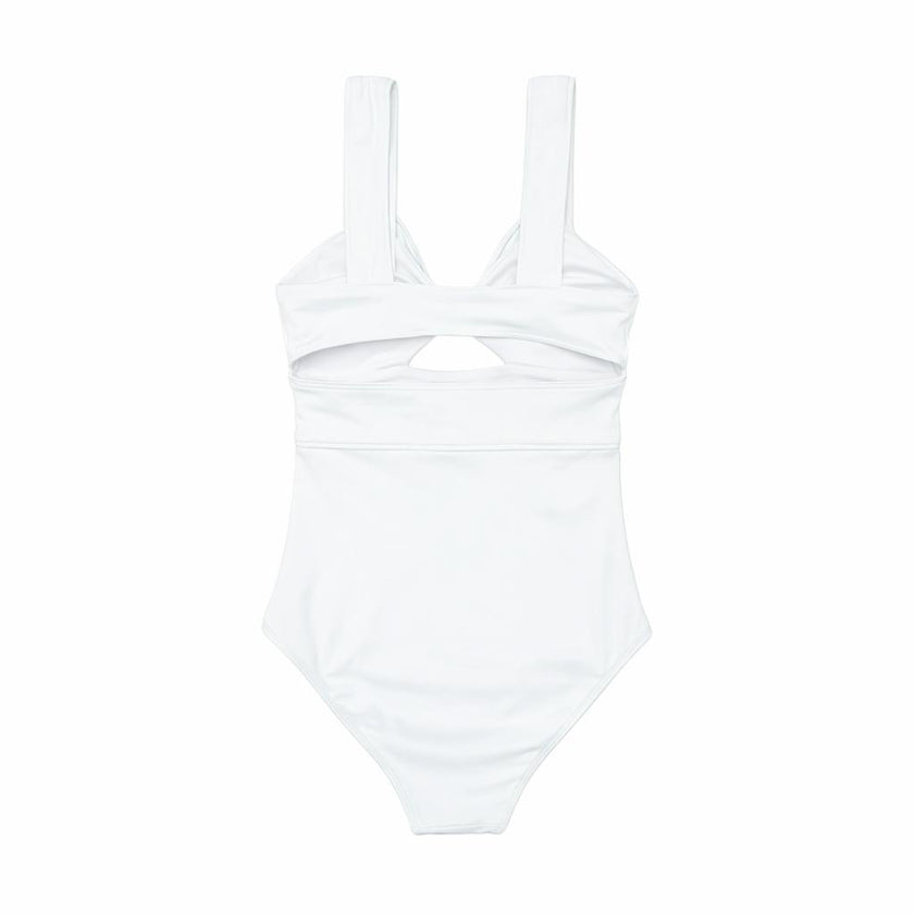 Brooke Bow One Piece in Classic White (Women's)