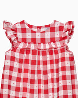Baby Gingham Ruffle Romper