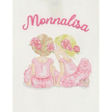 Cream Ballerinas Logo T-Shirt