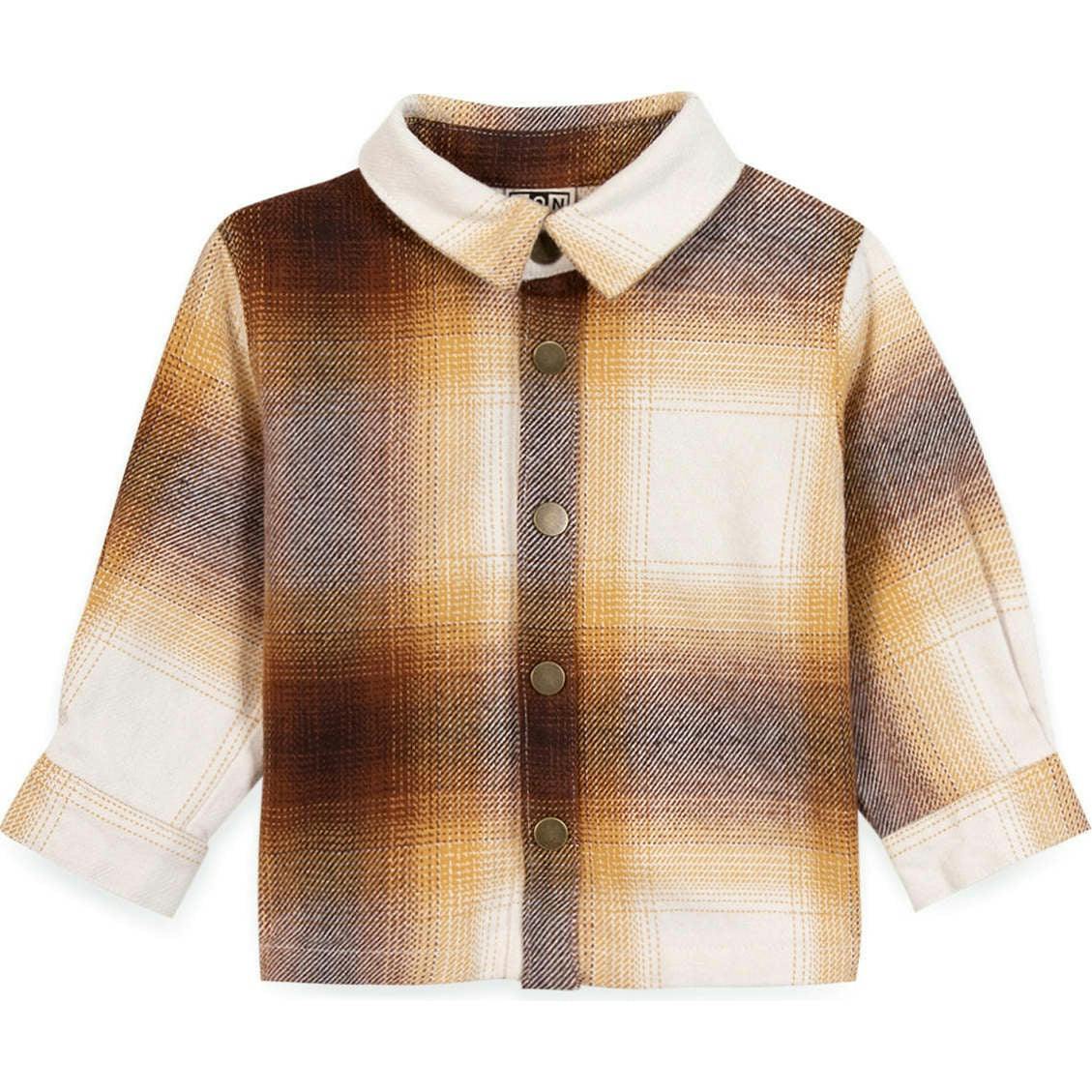 BONTON Marseille Baby Overshirt - Barnyard Brown