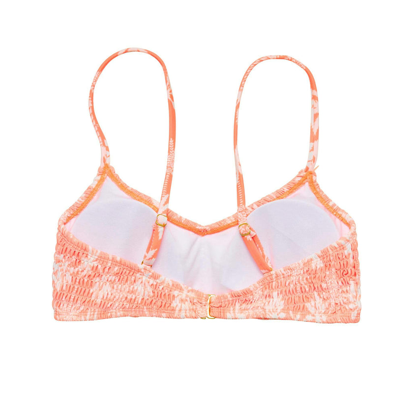 Womens Cali Palms Recycled Bikini Top