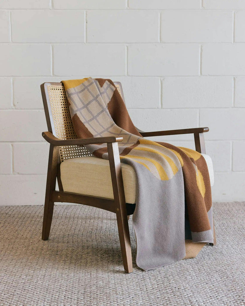Breakfast Knit Blanket
