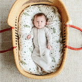 24 HOUR CONVERTIBLE GOWN | STORM GRAY — Bamboo Organic Cotton Blend, Preemie–6M