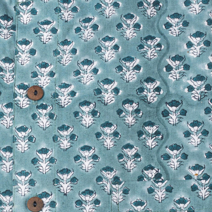 Block Printed Shirt for Boys