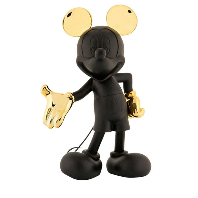 Mickey WELCOME Black & Gold 12in