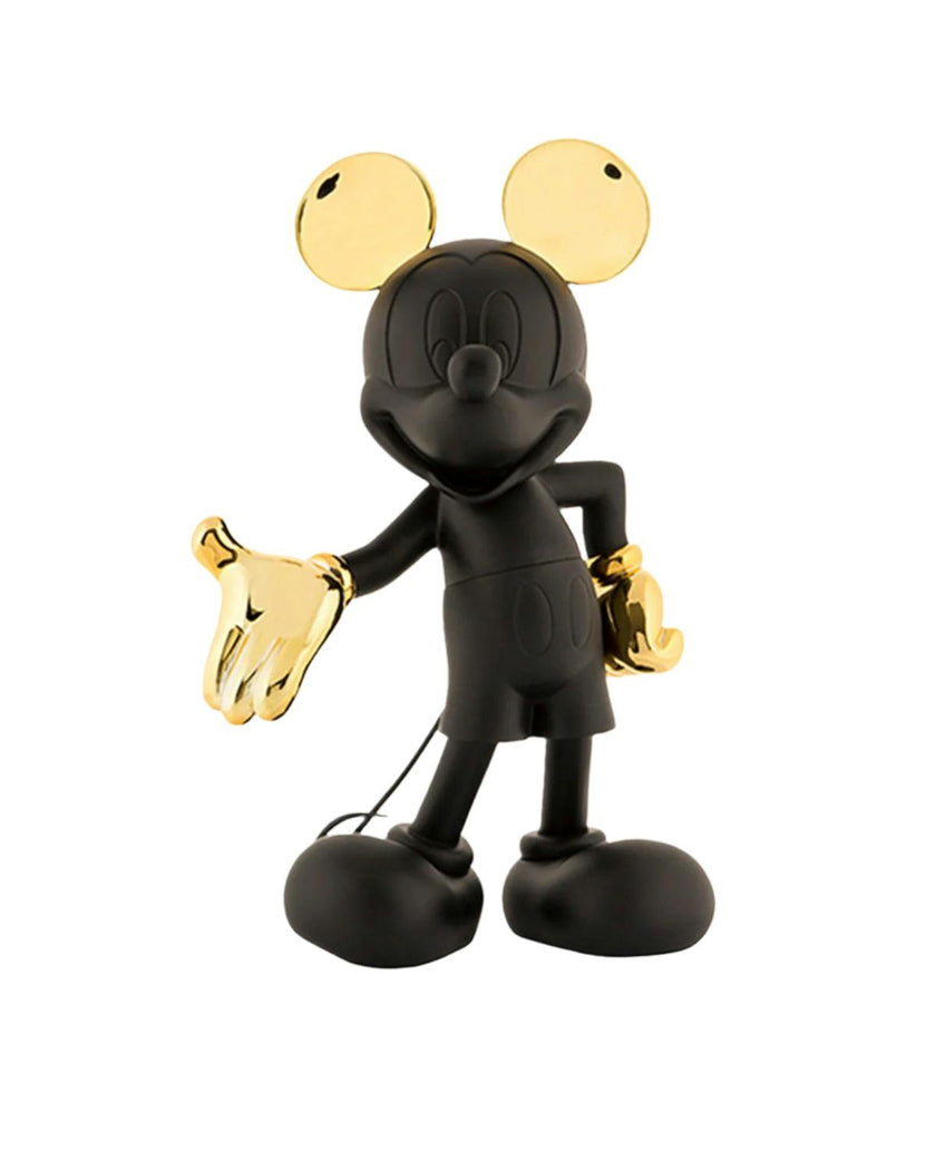 Mickey WELCOME Black & Gold 12in
