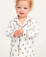 Baby's Twill Classic Romper in Teddy Tales