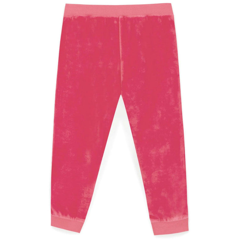BONTON Bubblegum Velour Joggy Baby Pants