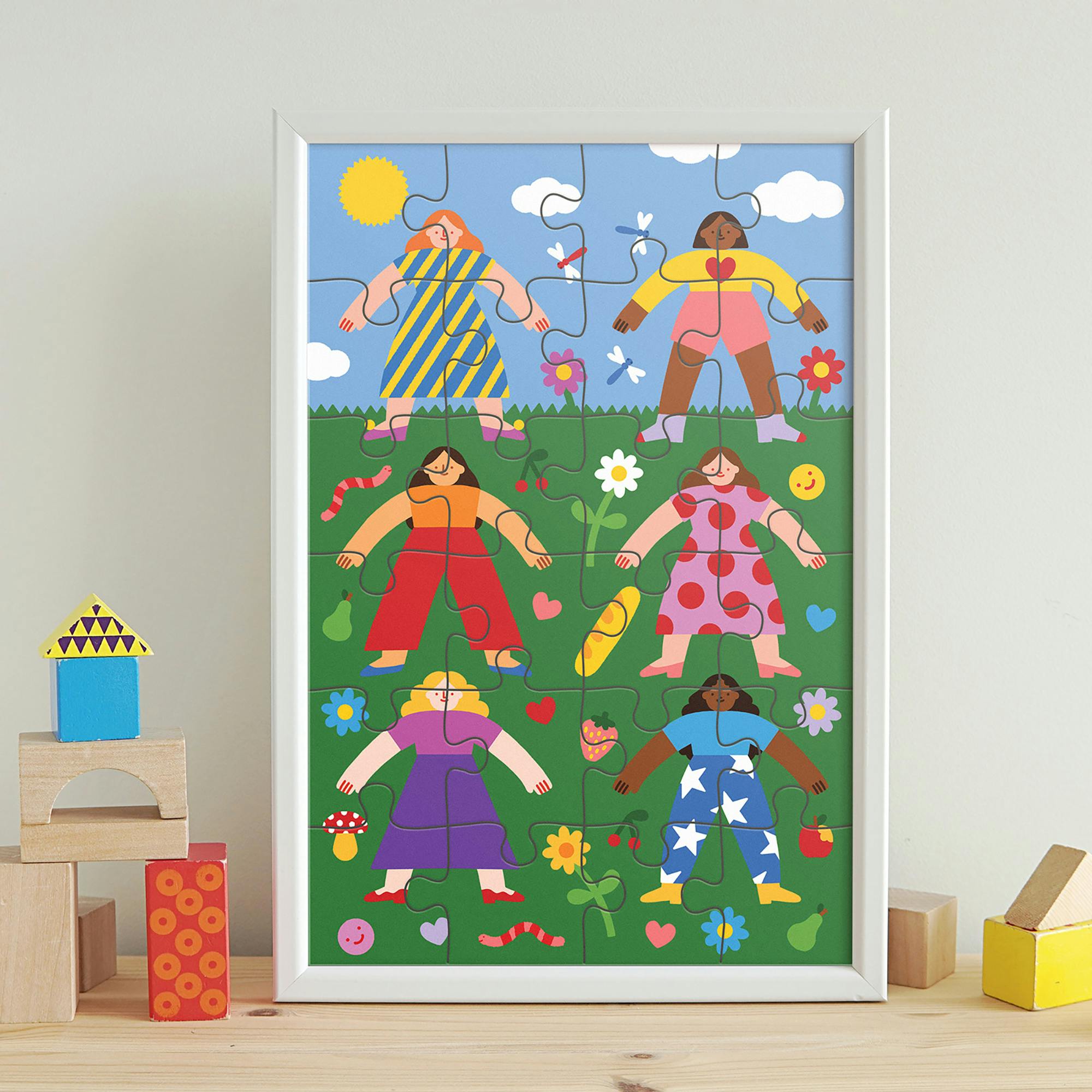 JOS: 24 Piece Puzzle - Let's Picnic