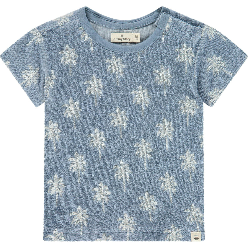 Palm Tree Terry Short Sleeve