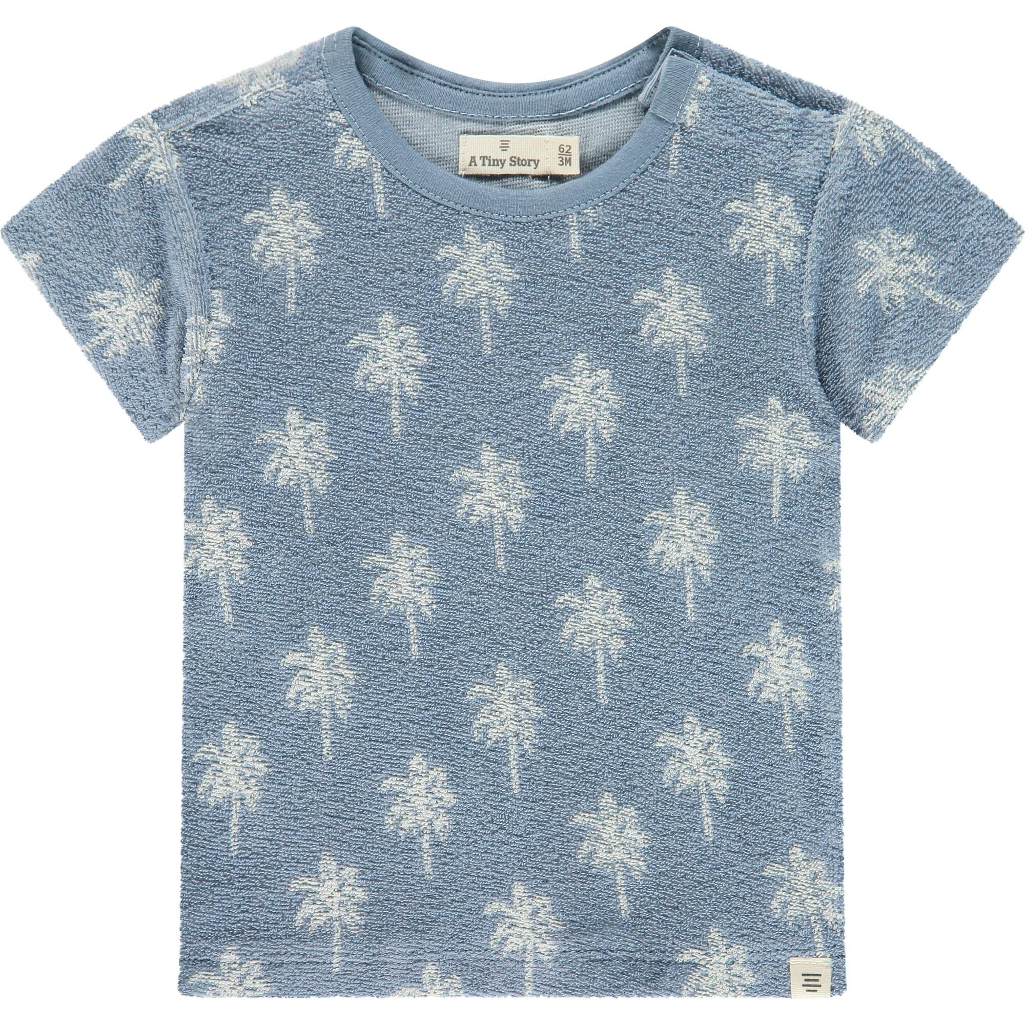 Palm Tree Terry Short Sleeve
