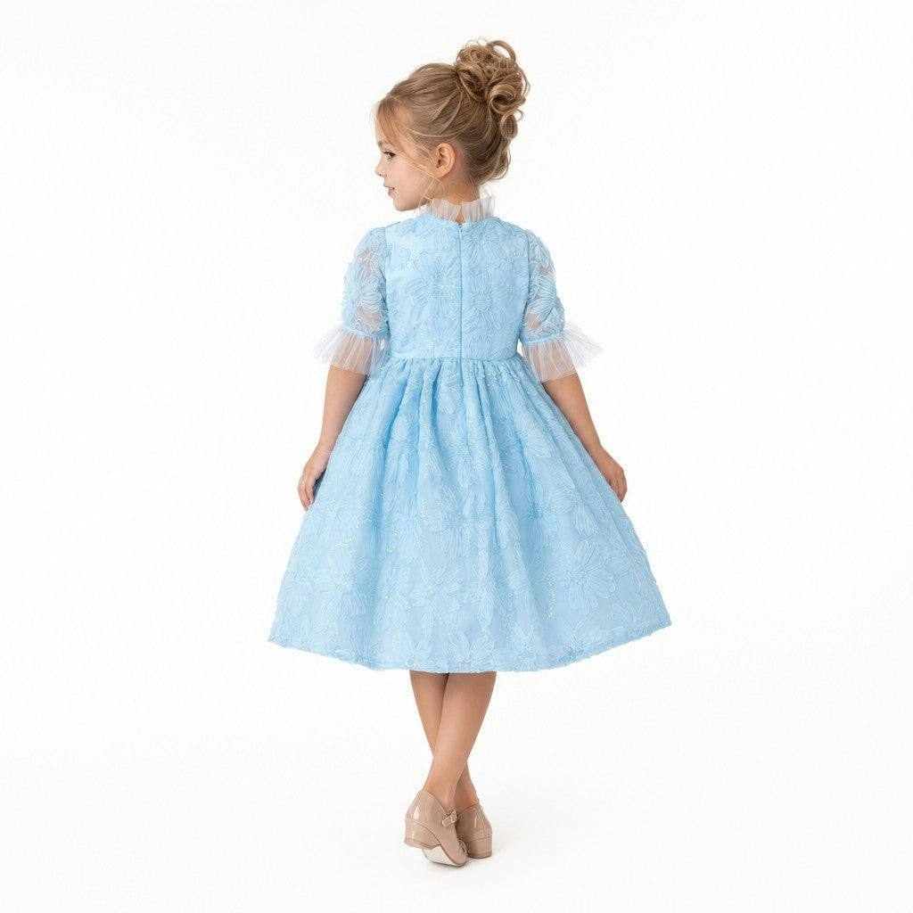 Sky Petal Music Box Dress