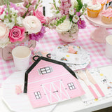 On the Farm Pink Large Plates