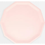Pink Decagon Compostable Side Plates