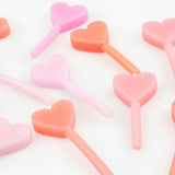 Pink Heart Candles