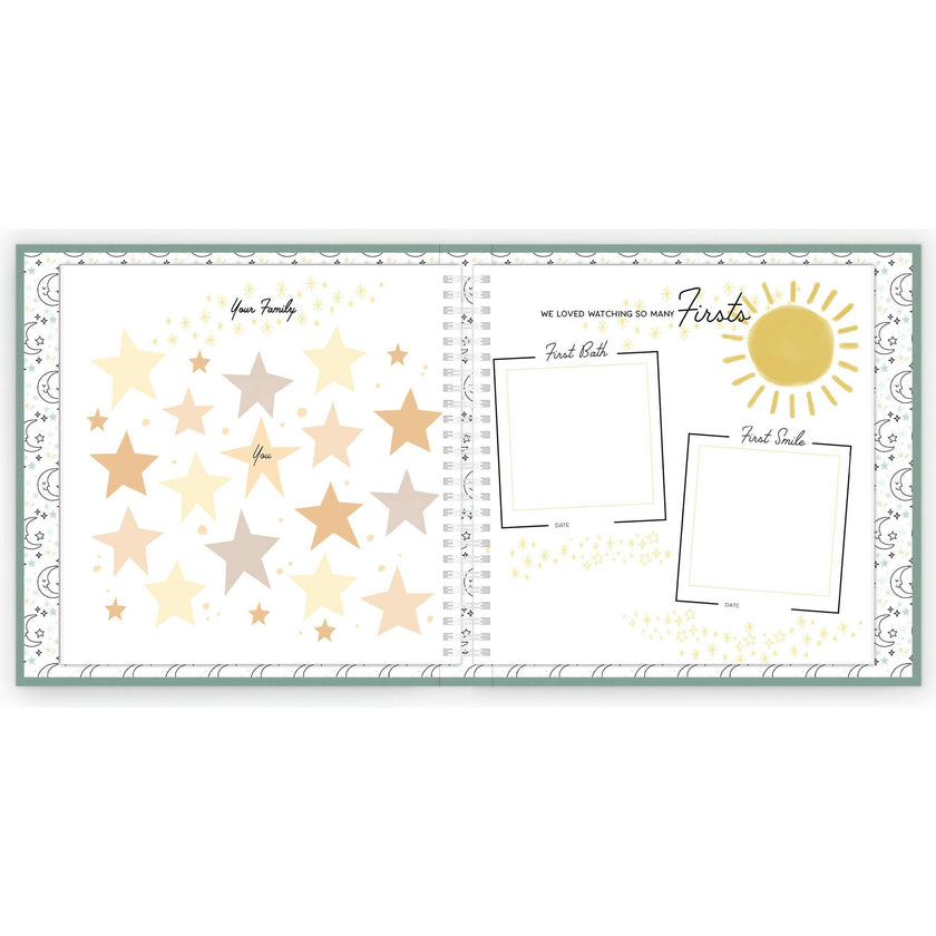 Celestial Skies Luxury Memory Baby Book