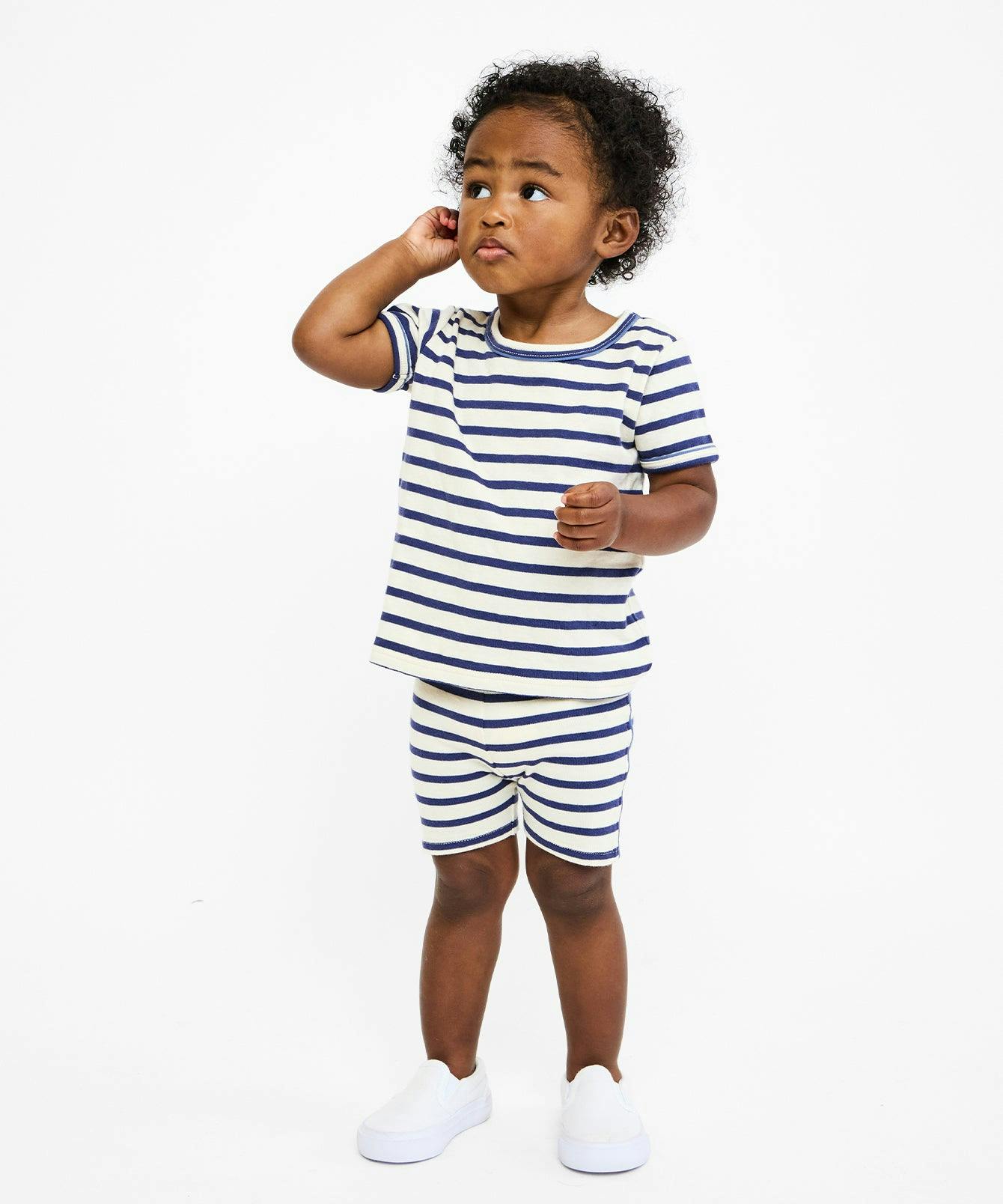 Harley Short, Navy Stripe