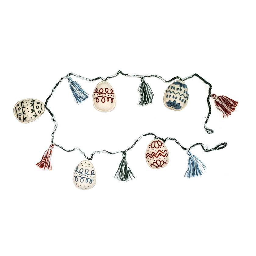 Easter Egg Garland, Pastel