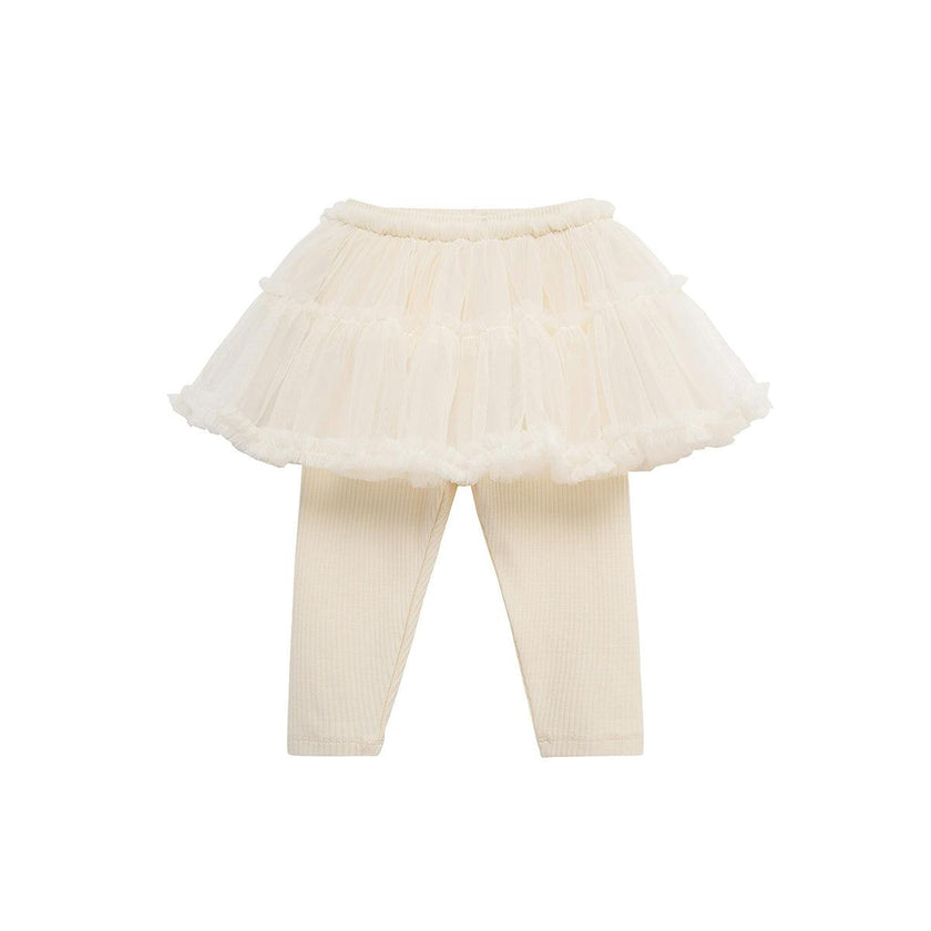 Ivory Tutu Skirt & Legging