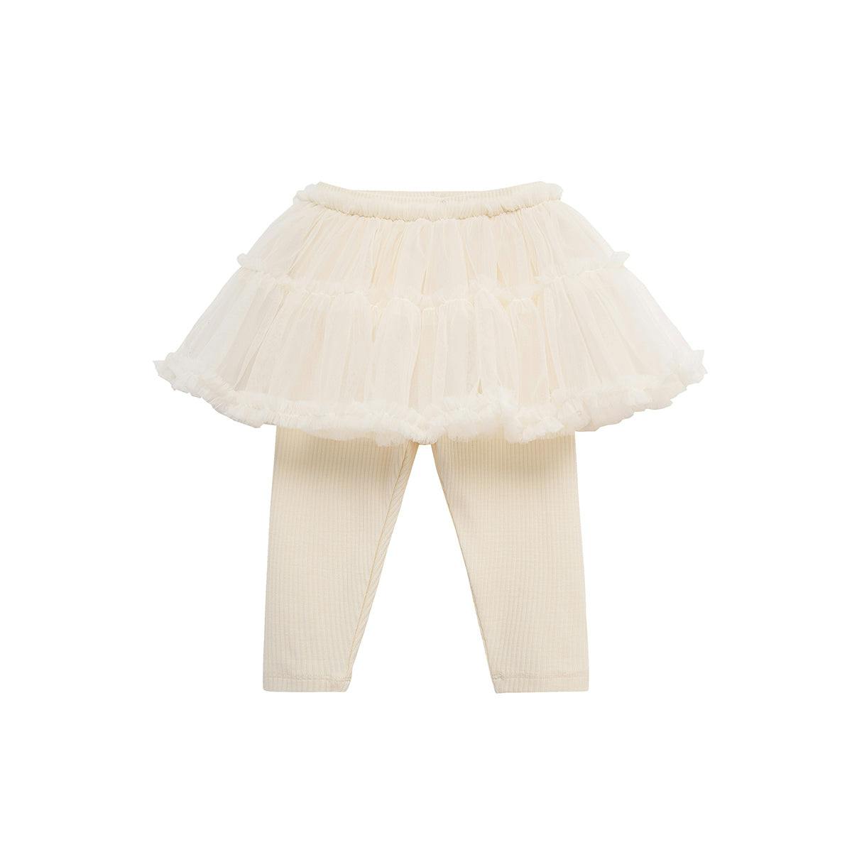 Ivory Tutu Skirt & Legging