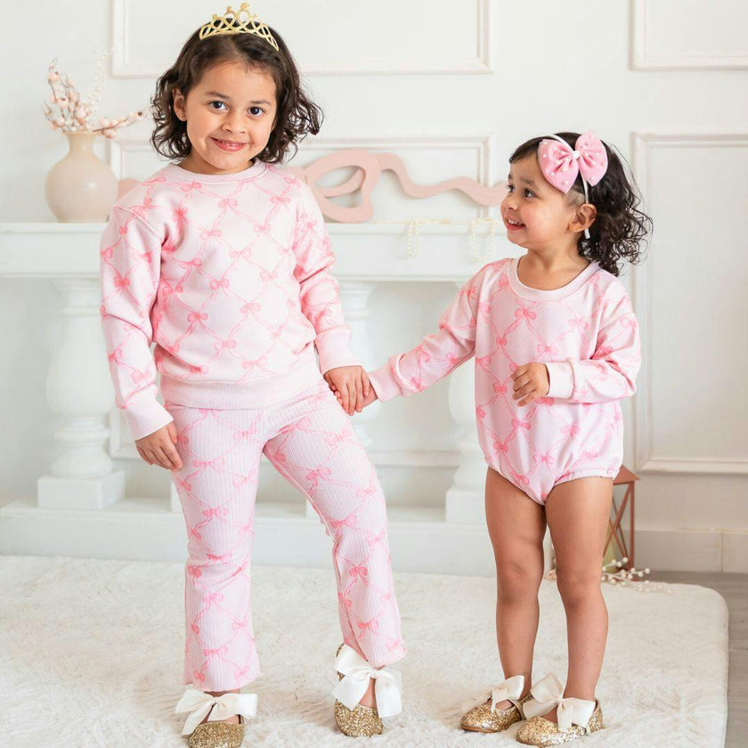 Bow Trellis Flare Legging