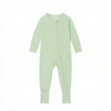 Pistachio Gingham Bamboo Sleeper