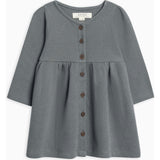 Arden Waffle Knit Button Front Dress