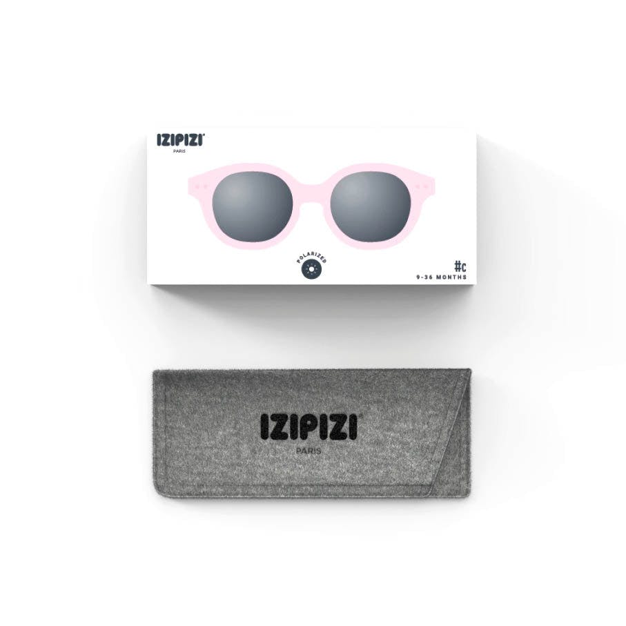 IZIPIZI Kids C Sunnies - Pastel Pink (9-36M) Pink