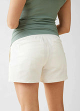 Soft Cotton Utility Maternity Shorts