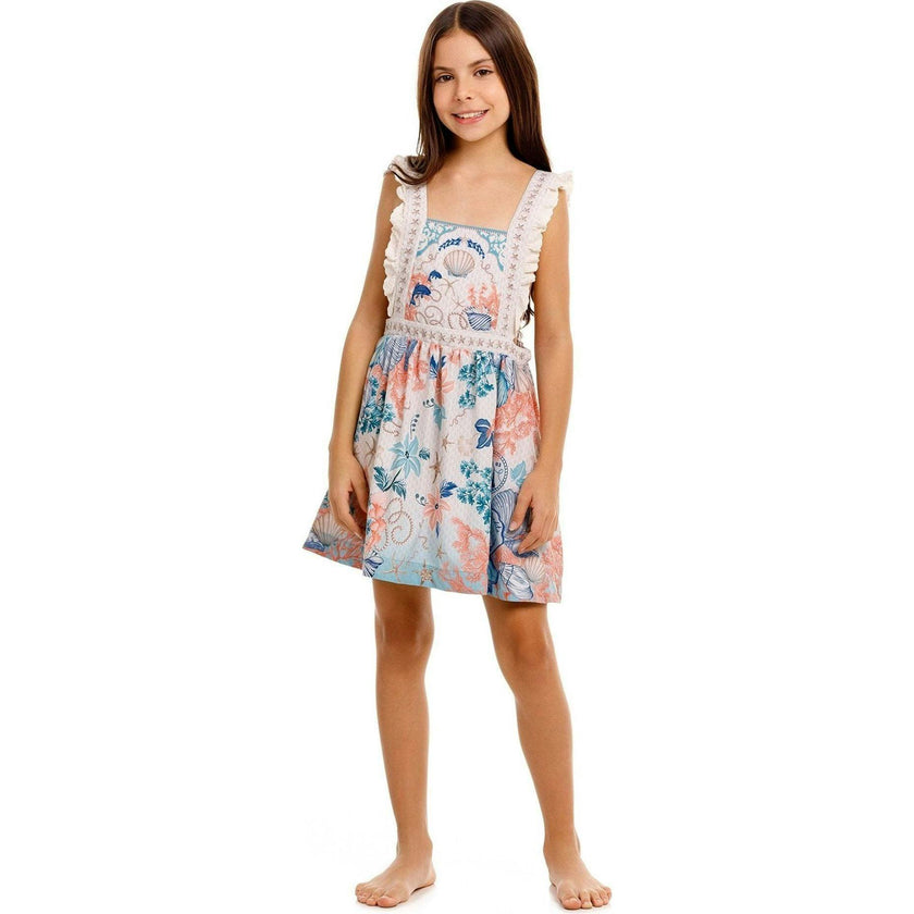 Valery Kids’ Dress, White