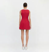 The Parker Dress - Cherry