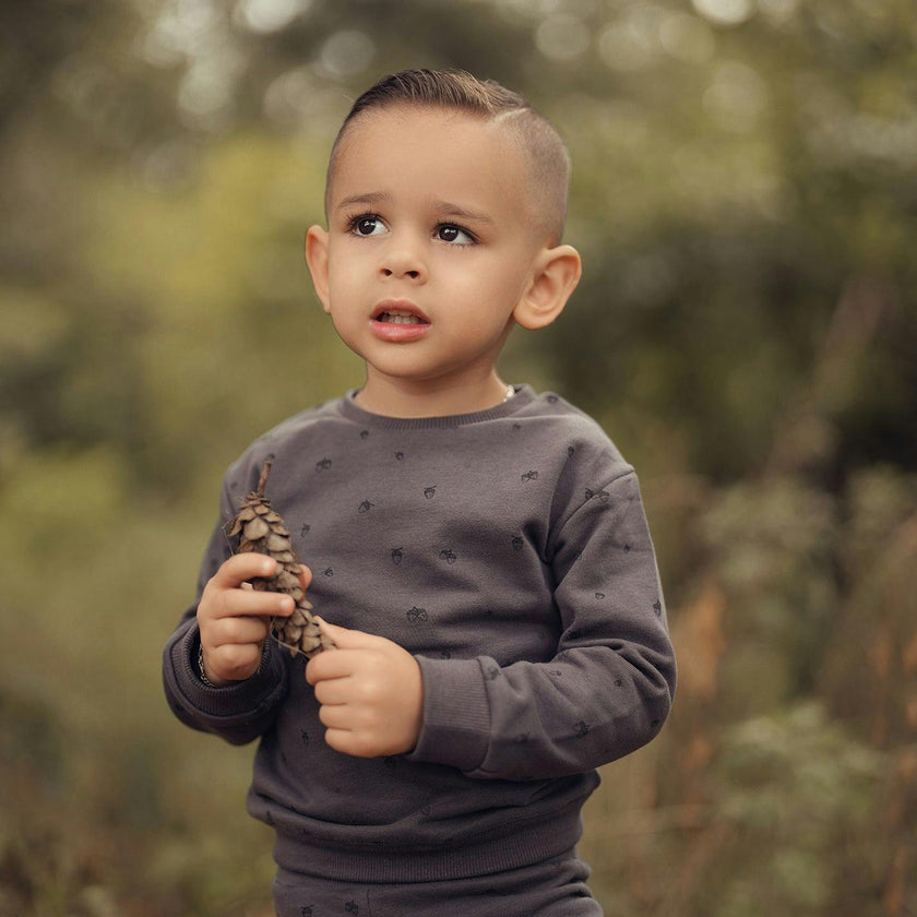 Baby & Toddler Acorn Print Loungewear Set
